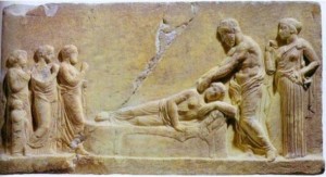 Relief-of-Asklepios-healing-a-dreamer