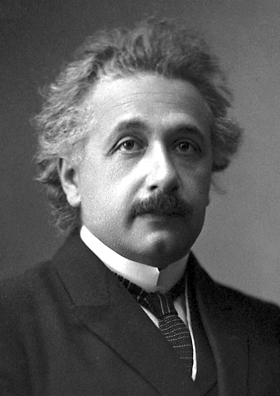 Nobel portrait of Albert Einstein -- for Empathy post