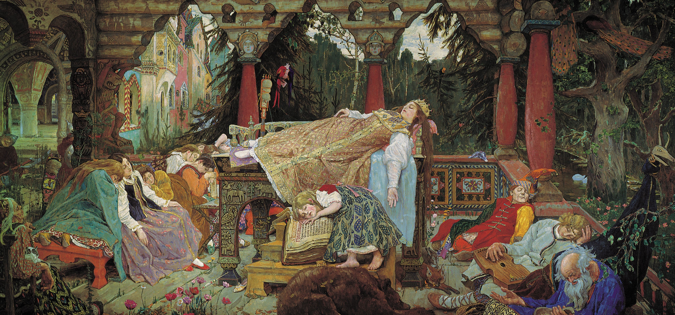 Sleeping Princess for Fairy Tale post