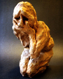 sculpture by Barbara Hughes for childhood trauma post