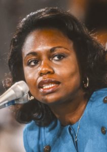 Anita Hill for speaking out post