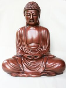 The Buddha in meditation for othering blog post