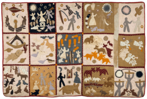 Pictorial Quilt by Harriet Powers 1895-1898 for Ancestral Healing blog post